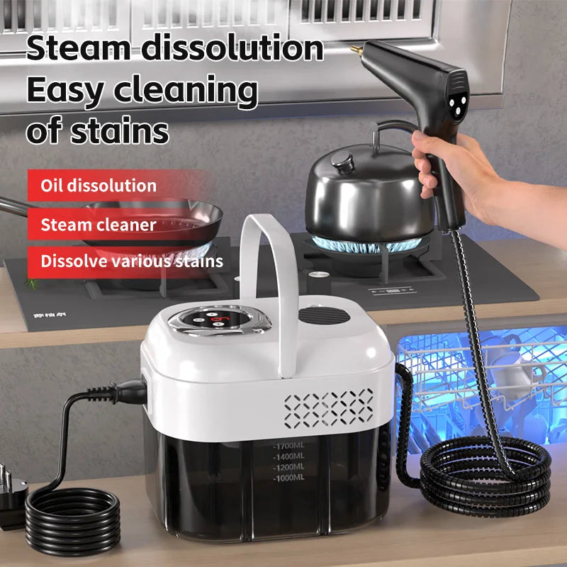 Home Appliances Steam Cleaner High Temperature Sterilization Air Conditioning Kitchen Hood Home Car Steaming Cleaner EU/US