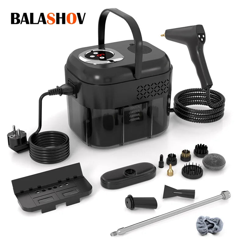 Home Appliances Steam Cleaner High Temperature Sterilization Air Conditioning Kitchen Hood Home Car Steaming Cleaner EU/US