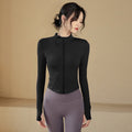Fitness Clothing, Sports Running Suit, Long-Sleeved Jacket, Spring New Style, Pilates Training Yoga Clothing, Women's Quick-Drying Tops