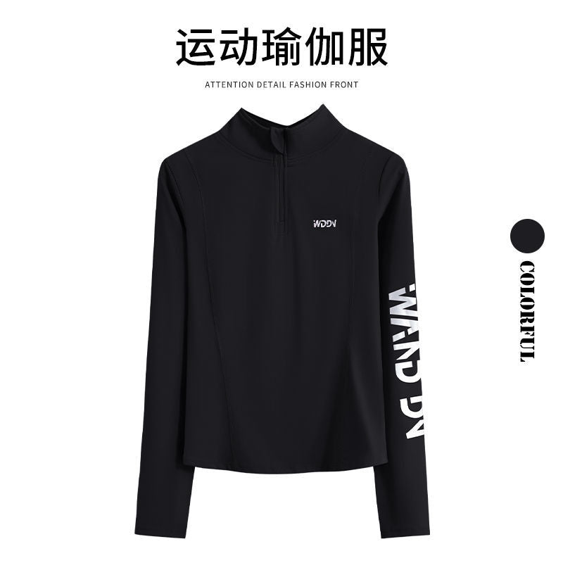 Running Sportswear for Women 2025 New Quick-Drying Slimming Look Yoga Clothing Outdoor Professional Badminton Training Fitness Clothing