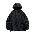 Outdoor Sunscreen Skin Clothing for Men and Women Thin Ice Silk Nylon Loose Hooded Sunscreen Clothing UV Protection UPF50
