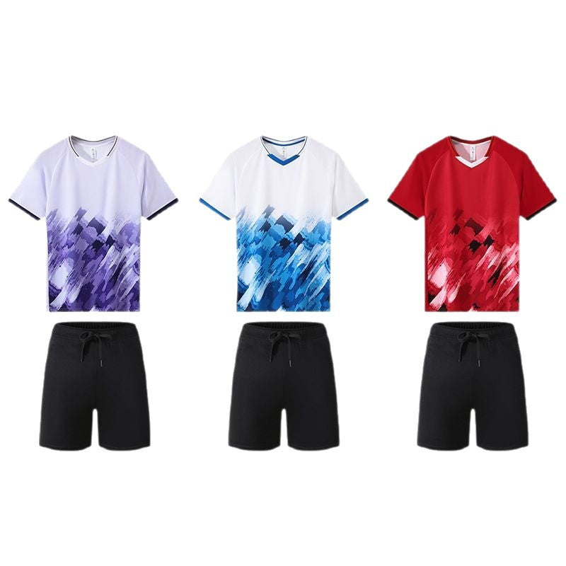 The new in stock high quality table tennis badminton clothing volleyball clothing multi-functional training clothing outdoor leisure.