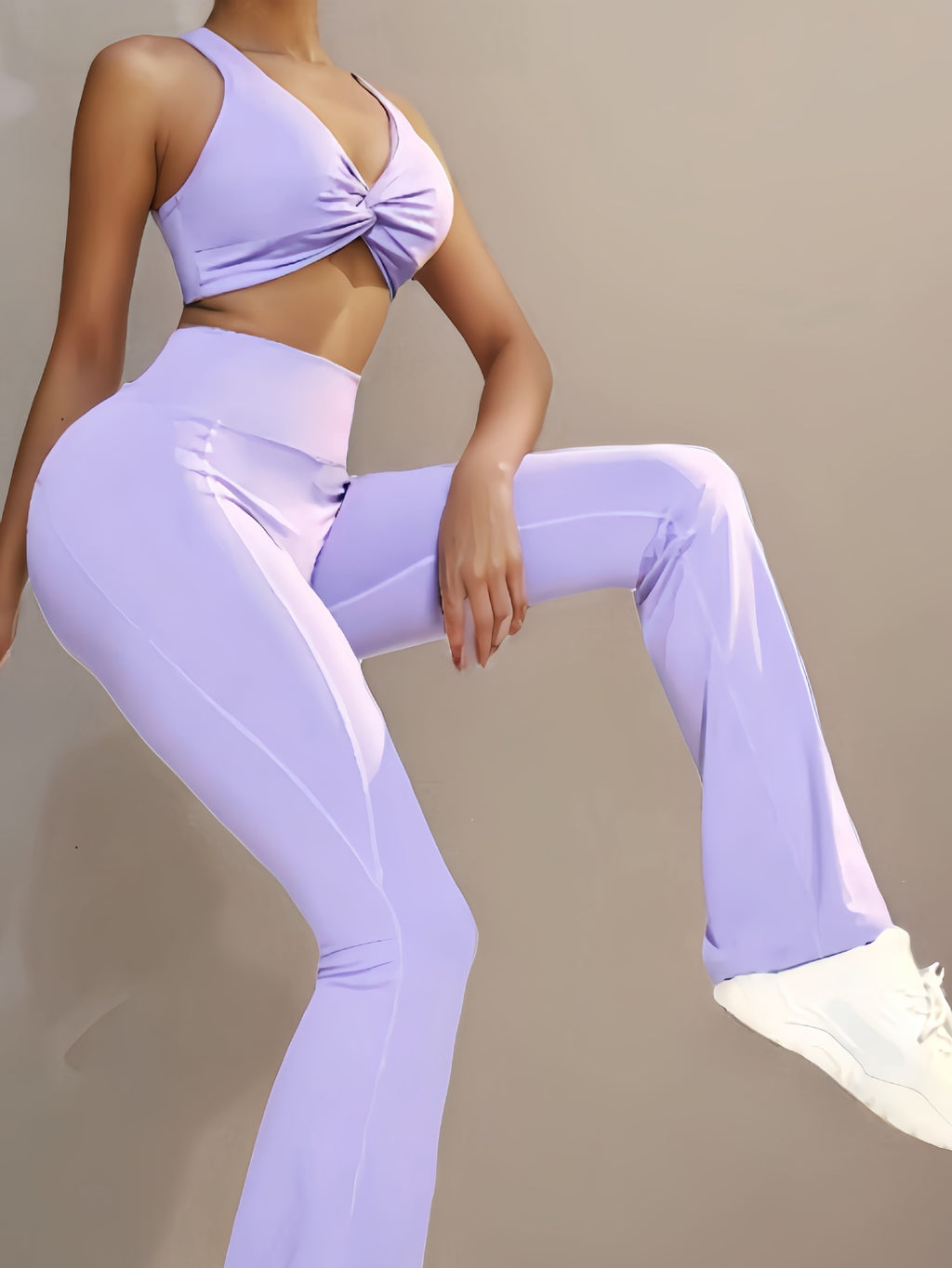 Cross-Border Yoga Clothing Set 20525 New Elastic Fitness Fashion Yoga Clothing Two-Piece Set for Women Pilates Exercise