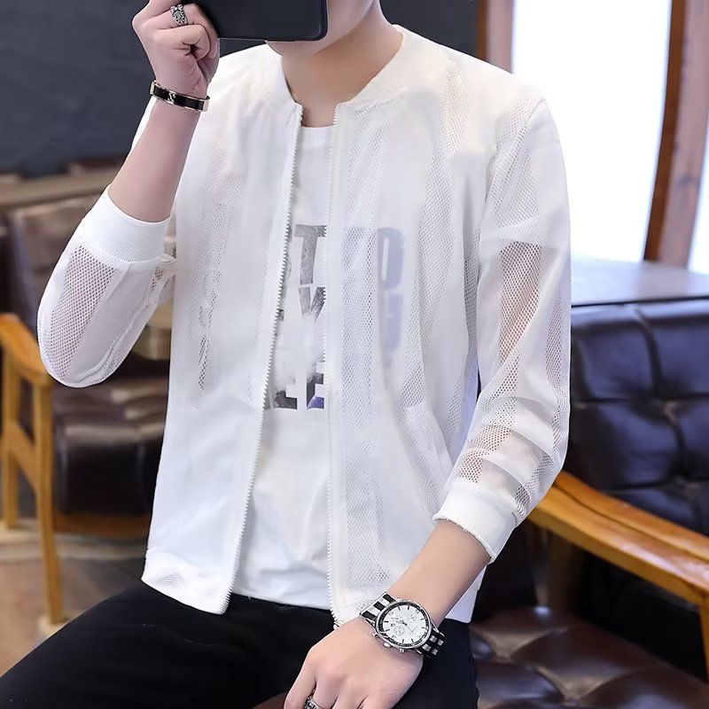Sun Protection Clothing Men's All-match Skin Clothing Coat Sun Protection Clothing Thin Summer Sun Protection Loose Fashion Leisure All-match