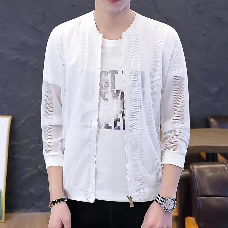 Sun Protection Clothing Men's All-match Skin Clothing Coat Sun Protection Clothing Thin Summer Sun Protection Loose Fashion Leisure All-match