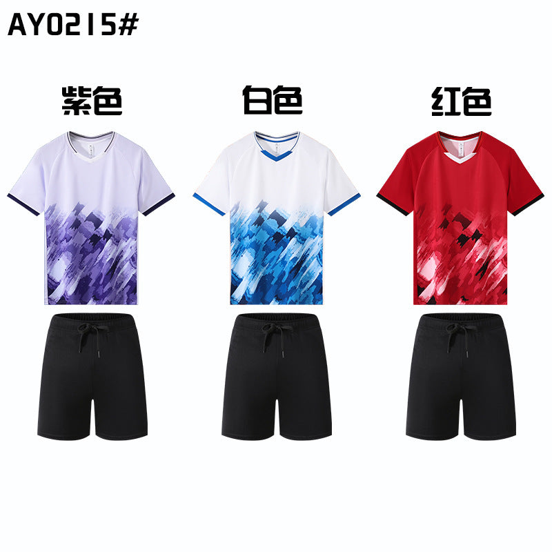 The new in stock high quality table tennis badminton clothing volleyball clothing multi-functional training clothing outdoor leisure.