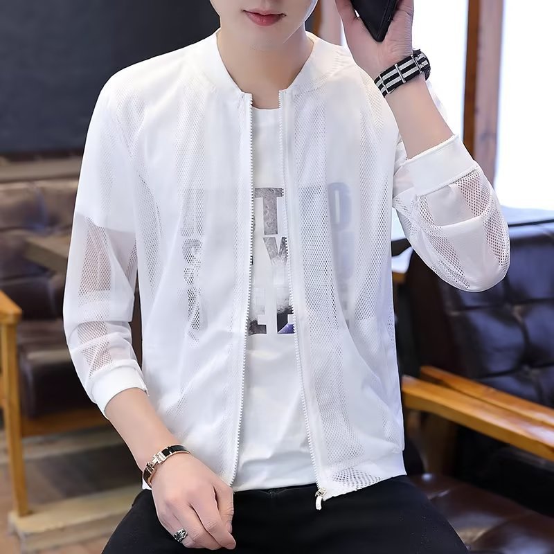 Sun Protection Clothing Men's All-match Skin Clothing Coat Sun Protection Clothing Thin Summer Sun Protection Loose Fashion Leisure All-match