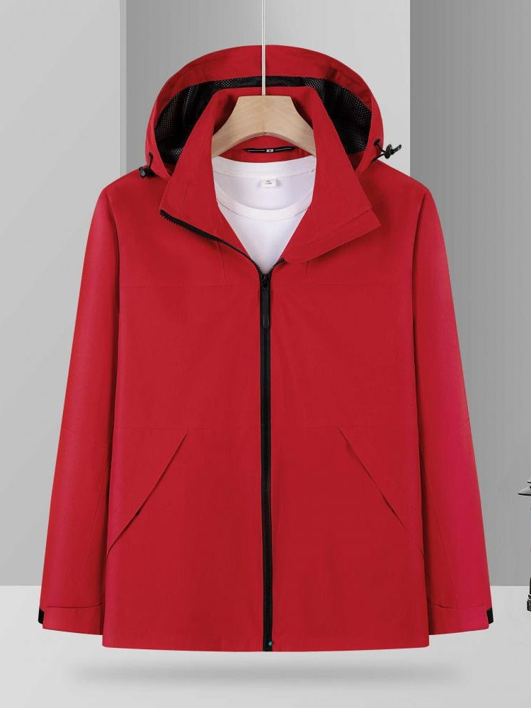One fleece-lined warm mountaineering outdoor travel clothing autumn and winter in stock factory direct lovers assault clothing custom logo