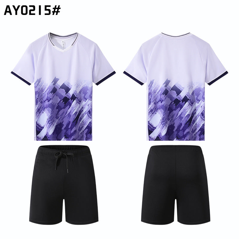 The new in stock high quality table tennis badminton clothing volleyball clothing multi-functional training clothing outdoor leisure.