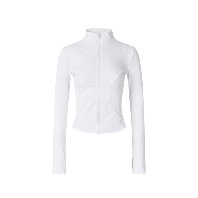 Yoga Clothing for Women 2026 New Style Jacket Quick-Drying Fitness Clothing Sports Running Suit Long-Sleeved Pilates Training Top