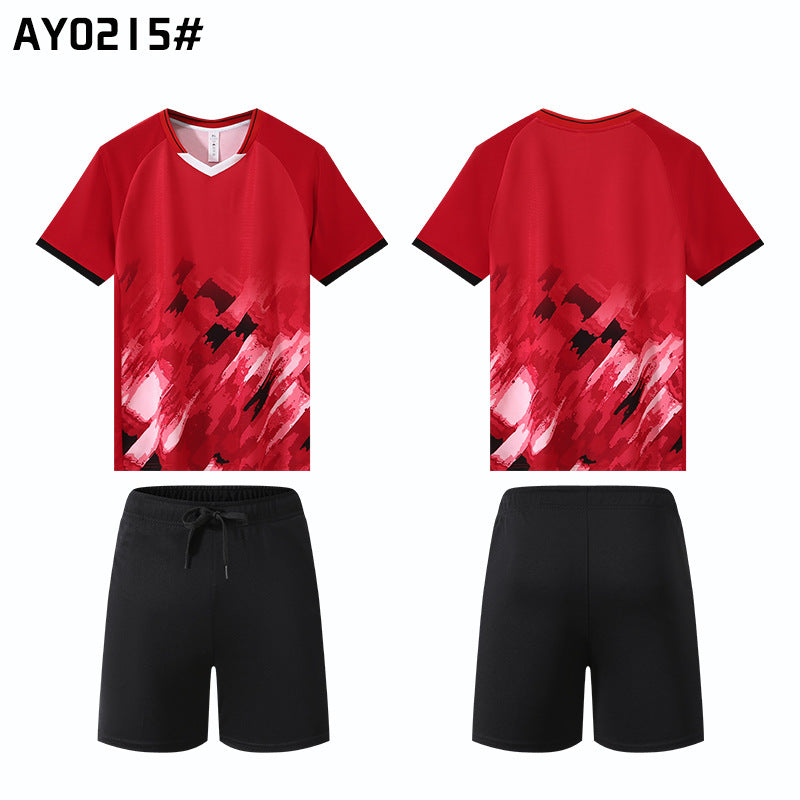 The new in stock high quality table tennis badminton clothing volleyball clothing multi-functional training clothing outdoor leisure.