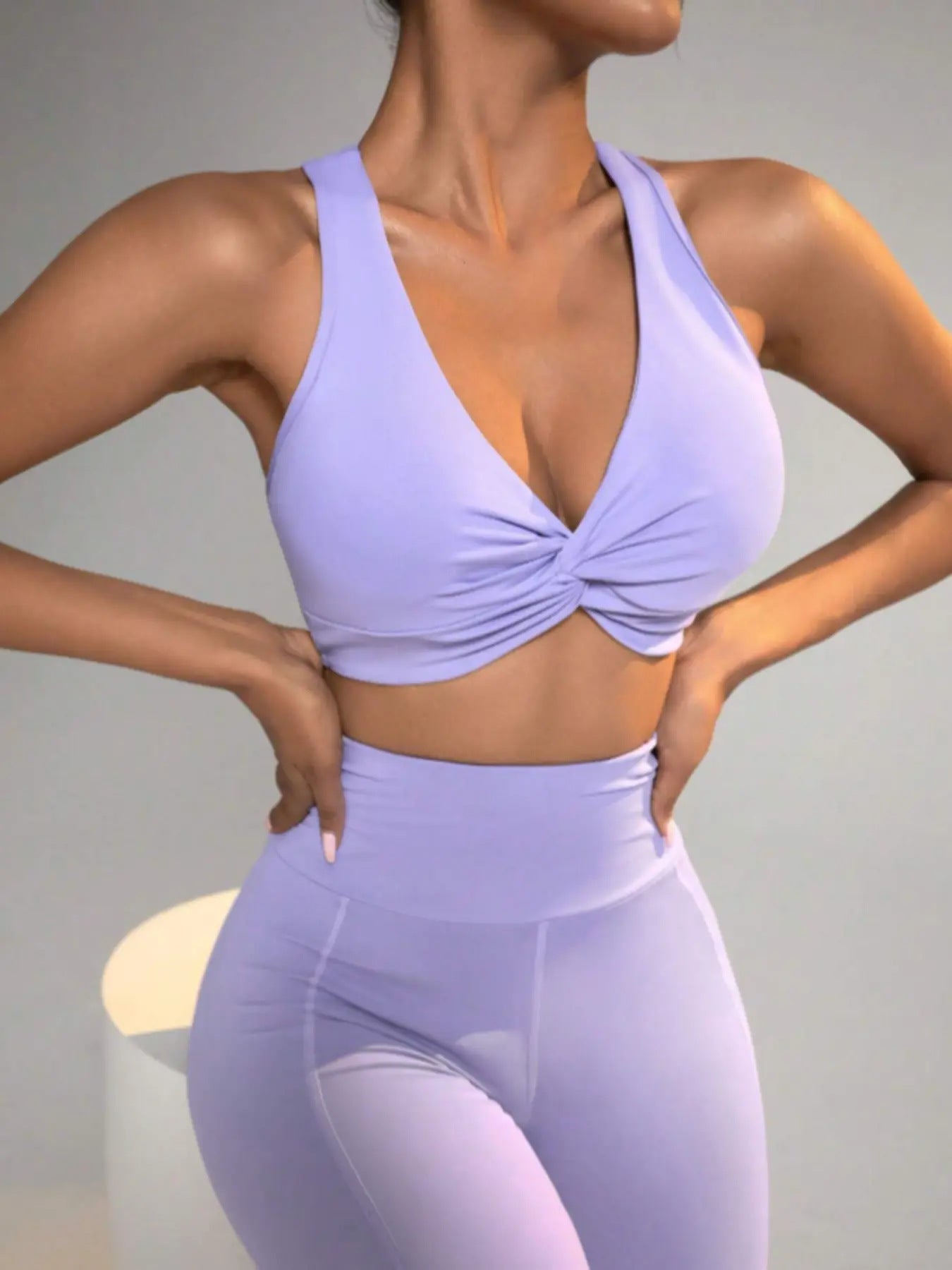 Cross-Border Yoga Clothing Set 20525 New Elastic Fitness Fashion Yoga Clothing Two-Piece Set for Women Pilates Exercise