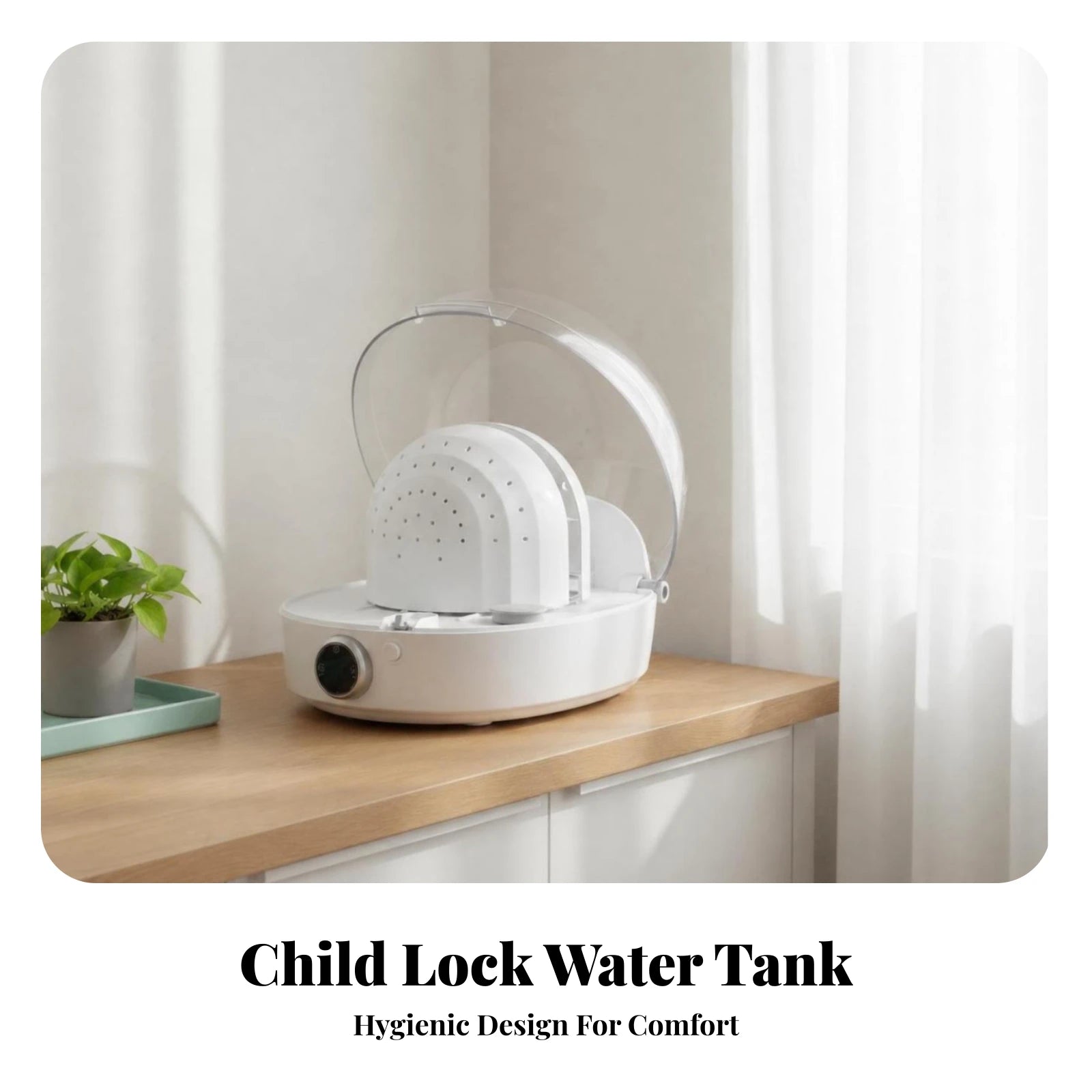 Household Appliance Child Lock Hot and Cold Air Electric Hat Care Machine Hat Shaper Cap Care Machine Touch Control