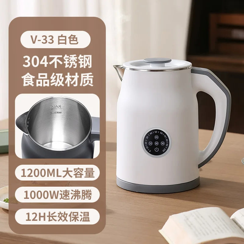 110V/220V Electric Kettle Smart Home Appliance for USA Japan Canada with Keep Warm Function DS