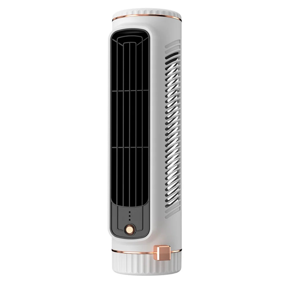 Household Desktop Tower Fan Portable Air Conditioner Fan Circulating Fan USB Charging Air Cooling Electric Fan for Home Office