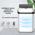 Household Gift 13L Automatic Smart Trash Can Waterproof Motion Sensor Touchless Waste Bin For Kitchen Bathroom Toilet