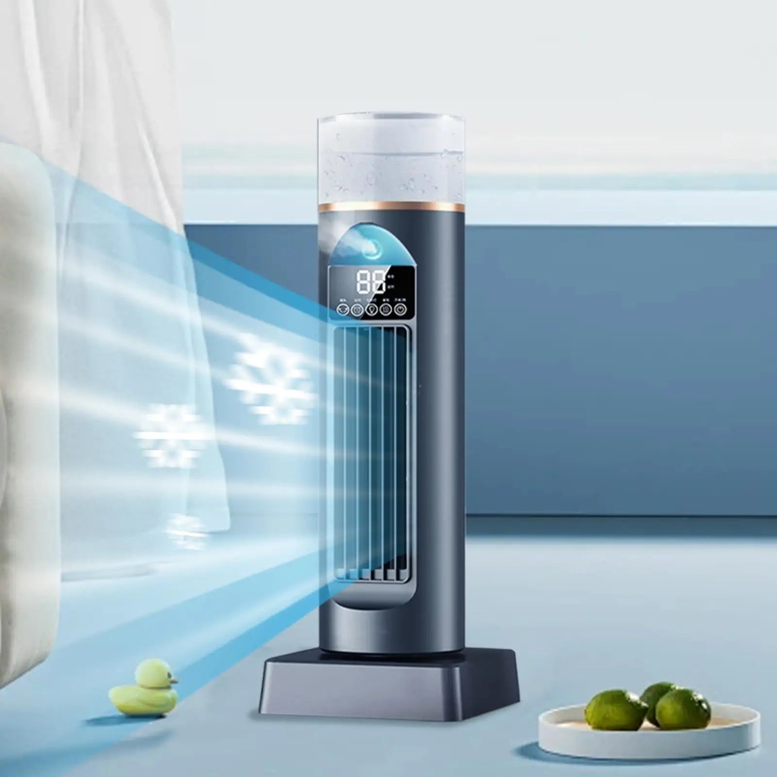 Household Fan Air Conditioner Portable Remote Control Air Cooler Air Adjustment Fan Office Home Fan