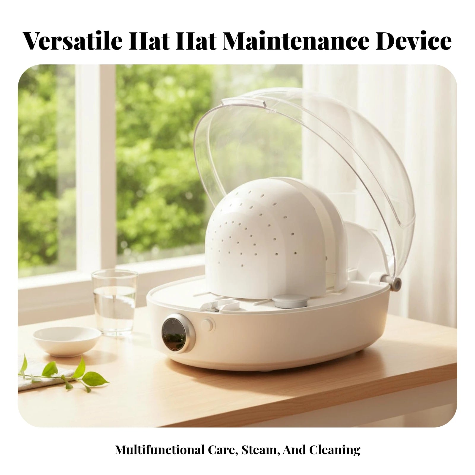 Household Appliance Child Lock Hot and Cold Air Electric Hat Care Machine Hat Shaper Cap Care Machine Touch Control