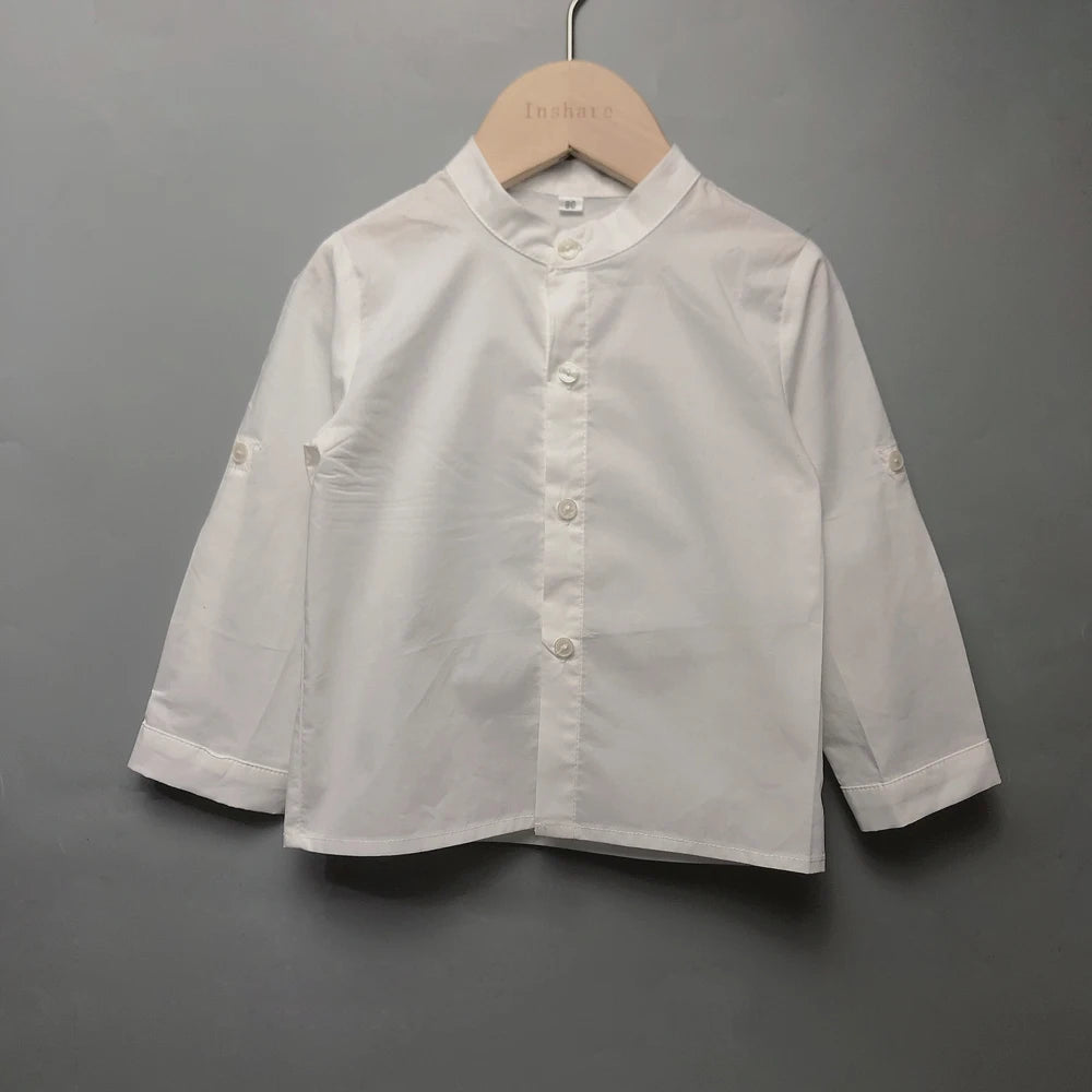 Children's Boutique Clothing Toddler Boys Green Velvet Strap Shorts Suits Cotton Long Sleeve Shirts Siblings Baptism Eid Dresses