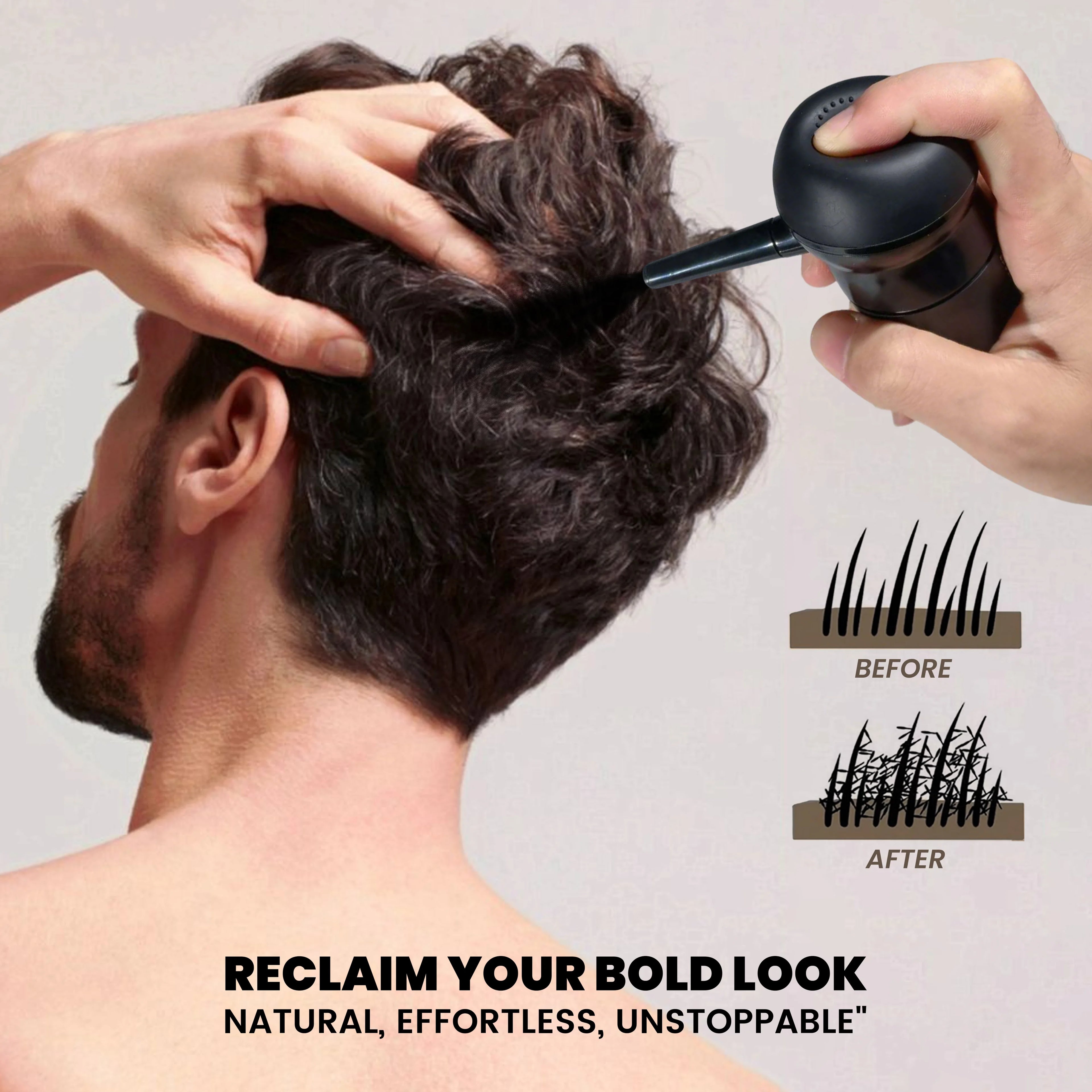 2 in 1 Hair Thickening Fibers 15g + Hold Spray 120ml Natural Coverage Hair Loss Beauty Products