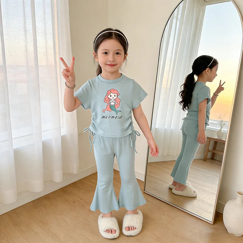 Children's Clothing Girls Sets Outfits 2026 Girls' Clothing Children Clothes Girl Female Child Clothes Summer Suit for Girl Kids