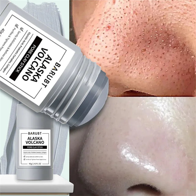 Volcanic Mud Mask Face Deep Cleaning Pores Remove Blackheads Oil Control Moisturizing Brighten Smooth Skin Care Beauty Products