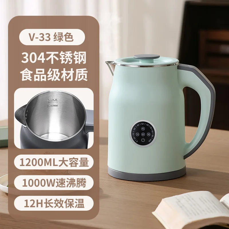 110V/220V Electric Kettle Smart Home Appliance for USA Japan Canada with Keep Warm Function DS