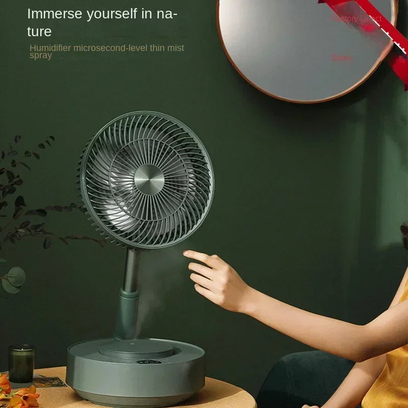 36V/110V/220V  Small Home Appliance Suspended Floor Fan with Powerful Airflow and Adjustable Height DW