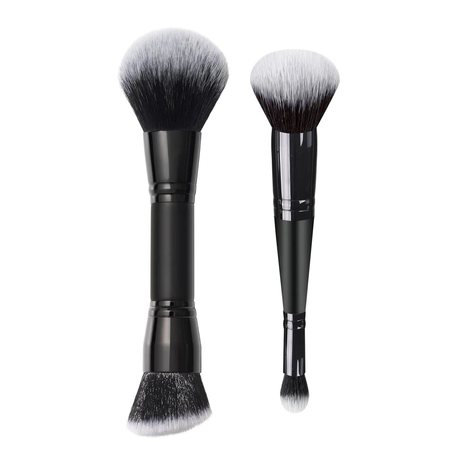 Single Makeup Brushes Private Label Popular Round Angled Foundation Makeup Blending Brush With Packing Wholesale 10pcs/lot