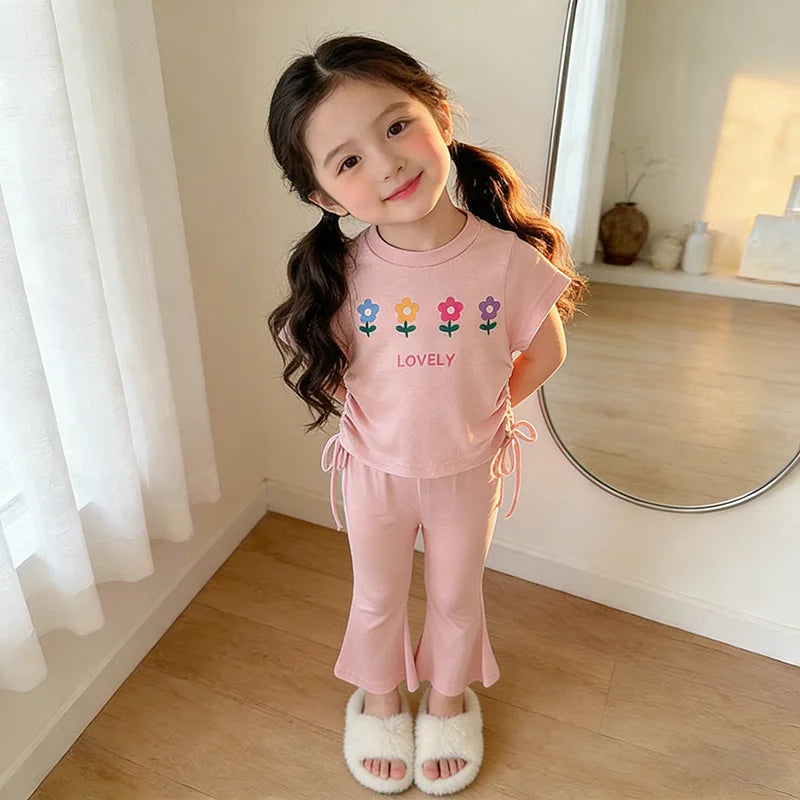Children's Clothing Girls Sets Outfits 2026 Girls' Clothing Children Clothes Girl Female Child Clothes Summer Suit for Girl Kids